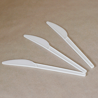 Knife 7" Bio Cutlery (Off White)